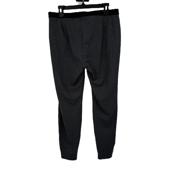 Eileen Fisher herringbone jersey ankle pull on legging Pants gray size Medium M - Picture 3 of 5